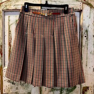 Tory Burch Pleated Skirt.  Size 4.
